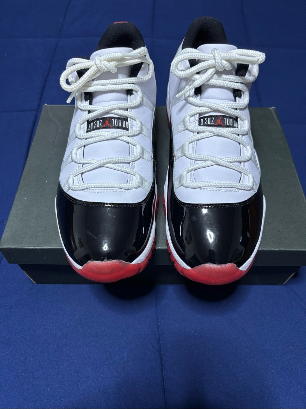 Jordan 11 Retro Low Concord Bred 2020 Size 13